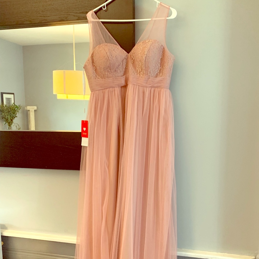 Formal Blush dress JJ’s house. Brand new with tags